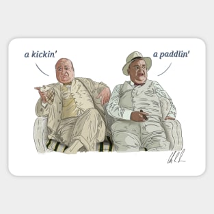 O Brother: Paddlin or Kickin Sticker